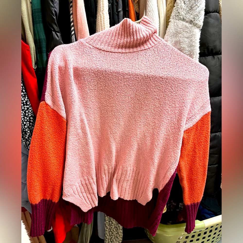 Multi Color Turtleneck